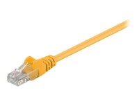 goobay CAT 5e Ikke afskærmet parsnoet (UTP) 25m Patchkabel Yellow
