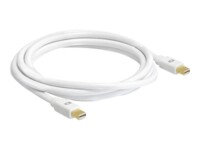 Delock DisplayPort kabel 1.5m Hvid