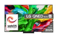 LG QNED AI 65QNED86A3A TV 65' 4K Ultra HD Sort
