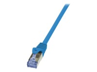 LogiLink PrimeLine CAT 6a SFTP, PiMF 2m Patchkabel Blå