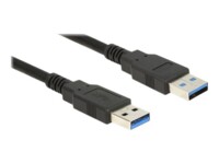 Delock USB-kabel 1.5m Sort