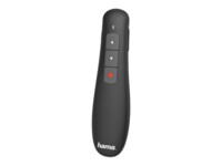 Hama 'X-Pointer' Wireless laser presenter Fjernbetjening til præsentation Sort