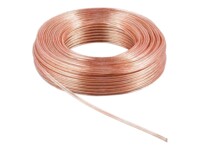 goobay Bulkhøjttalerkabel Gennemsigtig 25m