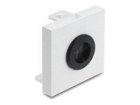 Delock Easy 45 Cable Bushing round Ø 14 mm white / black
