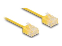 DeLOCK CAT 6 Ikke afskærmet parsnoet (UTP) 30cm Patchkabel Yellow