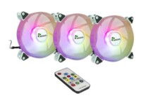 Argus RS-06 RGB Fan 3-pack Sort Hvid 120 mm