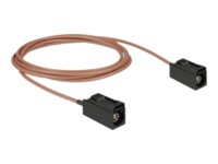 DeLOCK Antennekabel Koaksial 1.25m Brun