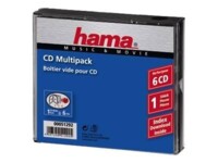 Hama CD Multipack Cd-hylster for lagring
