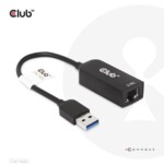 Club 3D Netværksadapter USB 3.2 Gen 1 2.5Gbps Kabling