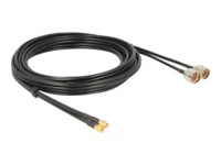 DeLOCK Antennekabel 5m Sort Sort