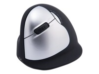 R-Go HE Mouse Trådløs Sort Sølv