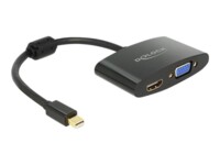 Delock Videoadapter 18cm Sort