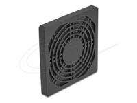 DeLOCK Ventilatorskærm 1-pack Sort
