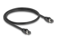DeLOCK CAT 8.1 SFTP, PiMF 50cm Patchkabel Sort