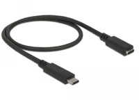 Delock USB Type-C forlængerkabel 2m Sort