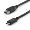StarTech.com 3 ft 1m USB to USB C Cable - USB 3.1 10Gpbs - USB-IF Certified (USB31AC1M) USB Type-C kabel 1m Sort