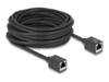 DeLOCK CAT 6a S/FTP 10m Netværkskabel Sort