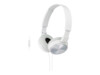 Sony MDR ZX310 Kabling Hovedtelefoner Hvid