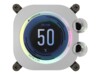 CORSAIR iCUE XC7 RGB ELITE LCD CPU-vandblokering til flydende kølesystem 1-pack Hvid