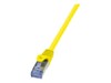 LogiLink PrimeLine CAT 6a SFTP, PiMF 50cm Patchkabel Yellow