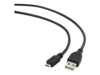 Gembird CCP-MUSB2-AMBM-6 USB-kabel 1.8m Sort