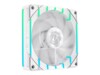 GameMax TORNADO T12 ARGB-RW Fan 1-pack Hvid 130 mm