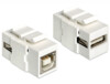 Delock Keystone module USB 2.0 A female > USB 2.0 B female