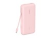 Belkin BoostCharge Powerbank 20000mAh 30Watt 1xUSB-A 2.0 2xUSB-C Pink