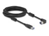DeLOCK USB 3.0 USB-kabel 5m Sort