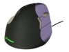 Evoluent VerticalMouse 4 Small Optisk Kabling Sort Lilla