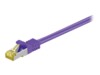 goobay CAT 7 SFTP, PiMF 1.5m Patchkabel Lilla