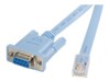 StarTech.com 6 ft RJ45 to DB9 Cisco Console Management Router Cable - M/F Serial Console Cable (DB9CONCABL6) Serielt kabel 1.8m Blå