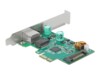 DeLock Netværksadapter PCI Express 2.1 x1 2.5Gbps
