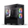 P300D-G-BK-v1 (schwarz, Tempered Glass x 2)