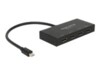 DeLock Displayport 1.2 Splitter 1 x mini Displayport in > 4 x Displayport out 4K Video-/audiosplitter DisplayPort