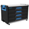 Gedo Bl Werkzeug-Box-Modul WorkMo B3 4 Schubladen H6 2954346