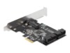DeLock PCI Express Card to 2 x internal USB 3.0 Pin Header USB-adapter PCI Express 2.0 x1 5Gbps