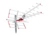 Maclean MCTV-855A Antenne Rød Sølv 470 - 790 Mhz 170 - 230 MHz