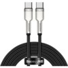 Baseus 6953156202368 USB-C to USB-C 2m Sort
