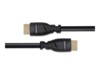 Qoltec GOLD HDMI-kabel med Ethernet 5m Sort