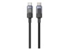Unitek USB Type-C kabel Sort