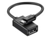 Ugreen USB 2.0 On-The-Go USB-adapter 10cm Sort