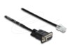 Delock Serial RS-232/422/485 Adapter Cable Sub-D 9 female to RJ45 plug 2 m