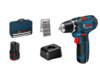 Bosch GSR Professional 12V-15 Bore-/skruemaskine 12V 2 batterier inkluderet