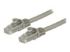 StarTech.com 1.5m CAT6 Ethernet Cable, 10 Gigabit Snagless RJ45 650MHz 100W PoE Patch Cord, CAT 6 10GbE UTP Network Cable w/Strain Relief, Grey, Fluke Tested/Wiring is UL Certified/TIA - Category 6 - 24AWG (N6PATC150CMGR) CAT 6 Ikke afskærmet parsnoet (UT