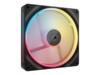 CORSAIR iCUE Link LX140-R RGB Expansion Fan 1-pack Sort 140 mm