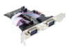 DeLock 4 x serial PCI Express Card Seriel adapter PCI Express x1 230.4Kbps