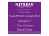 NETGEAR ProSupport OnCall 24x7 Category 1 Teknisk understøtning 1år