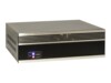 Inter-Tech IPC S25 Ultralille formfaktor Mini ITX Sort Sølv