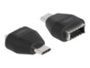 Delock USB-adapter Sort